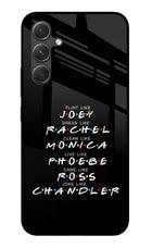FRIENDS Character Samsung A54 5G Glass Case