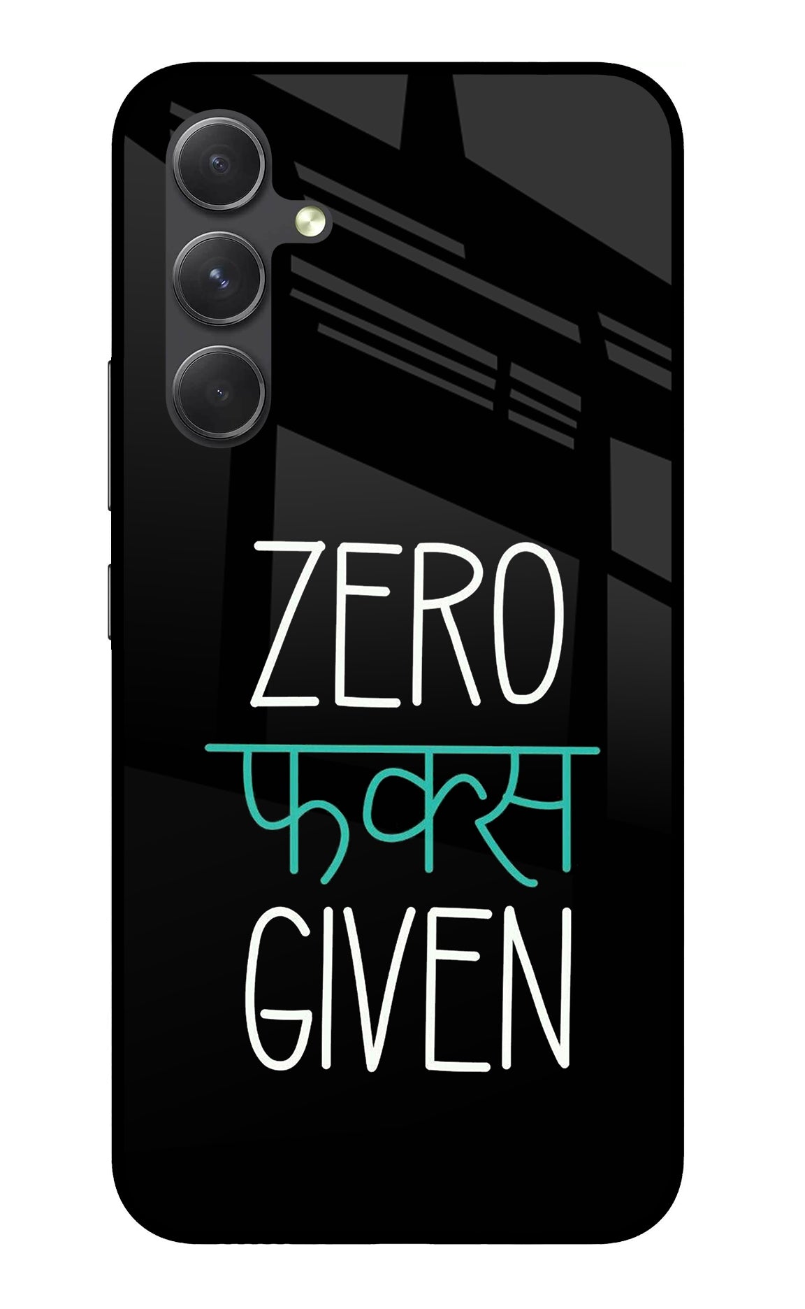 Zero Fucks Given Samsung A54 5G Back Cover