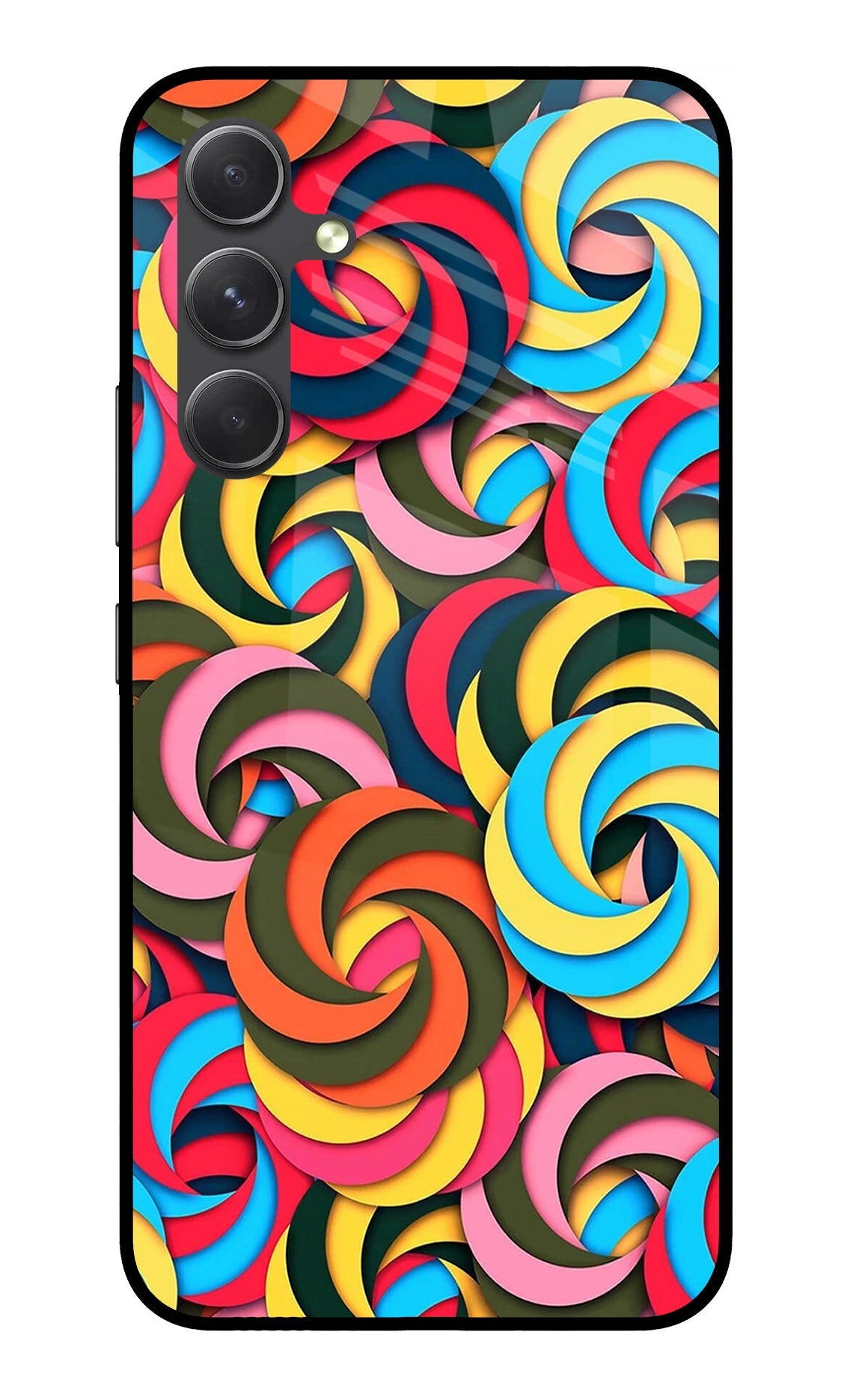 Spiral Pattern Samsung A54 5G Back Cover