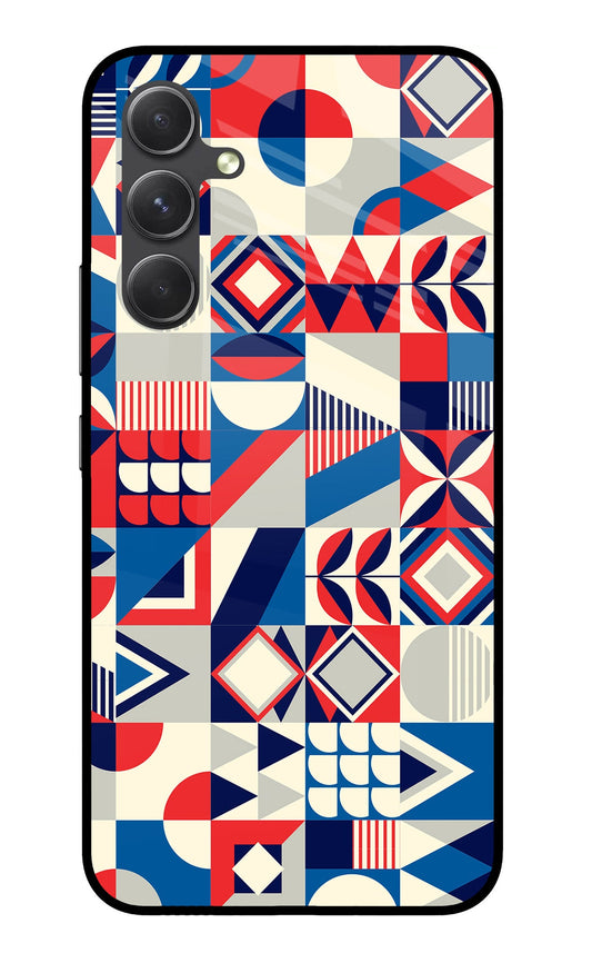 Colorful Pattern Samsung A54 5G Glass Case