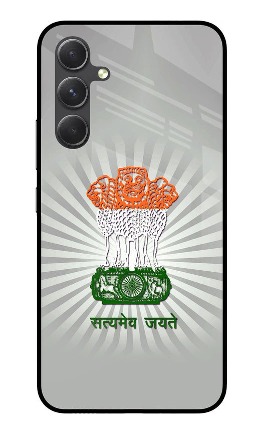 Satyamev Jayate Art Samsung A54 5G Glass Case