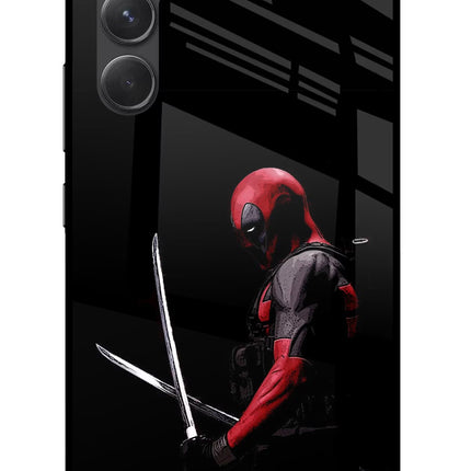 Deadpool Samsung A54 5G Glass Case Back Cover by Casekaro
