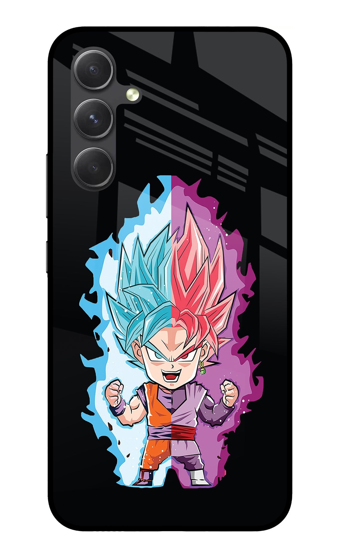 Chota Goku Samsung A54 5G Glass Case