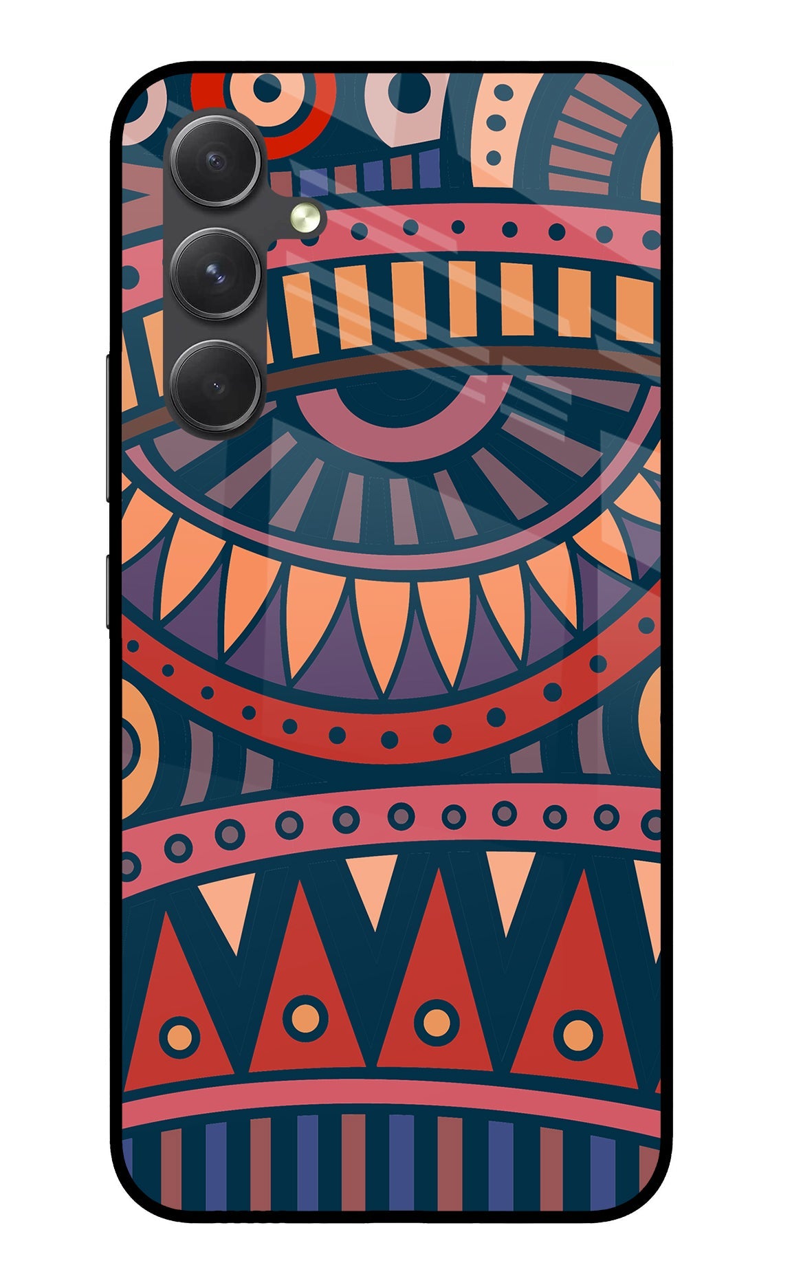 African Culture Design Samsung A54 5G Glass Case