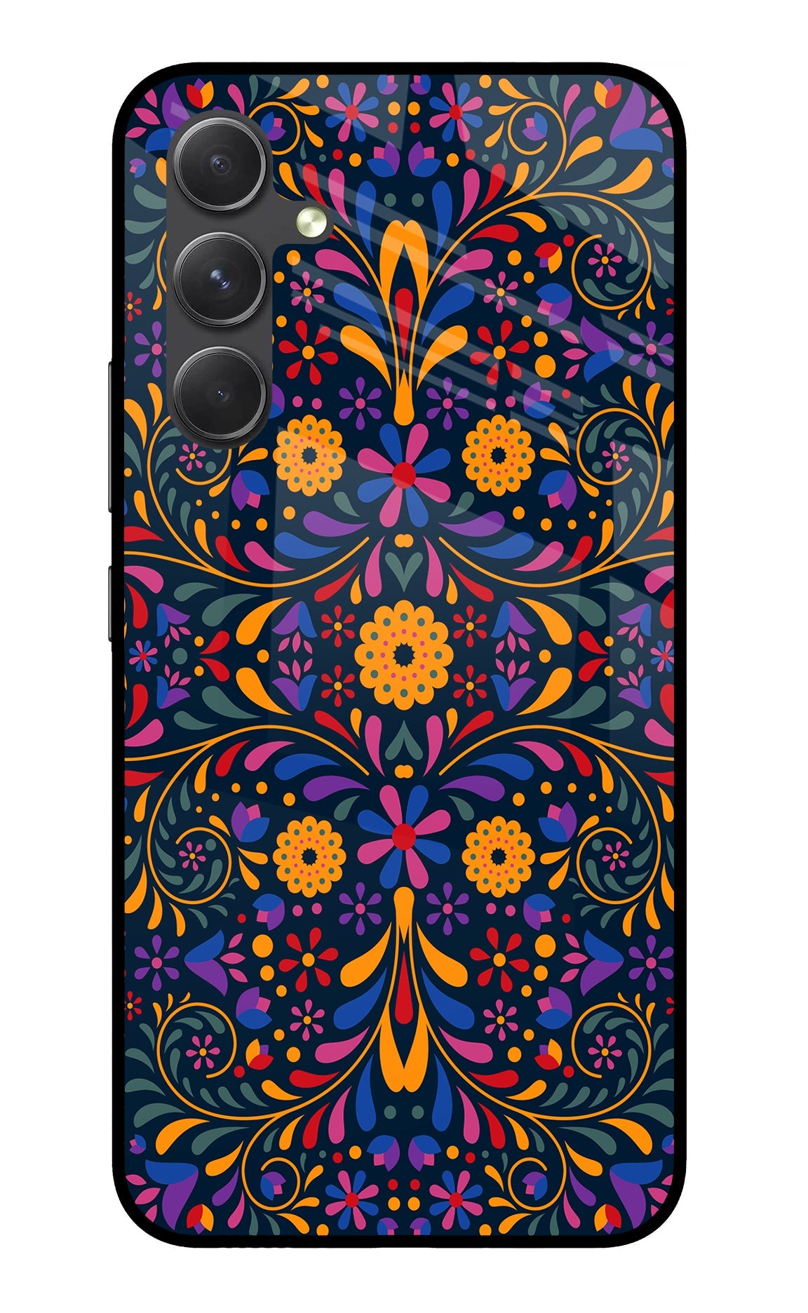 Mexican Art Samsung A54 5G Glass Case