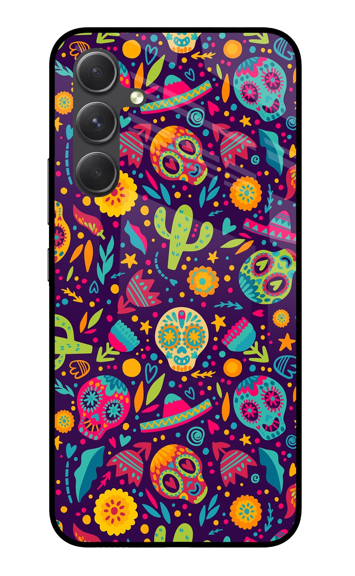 Mexican Design Samsung A54 5G Glass Case