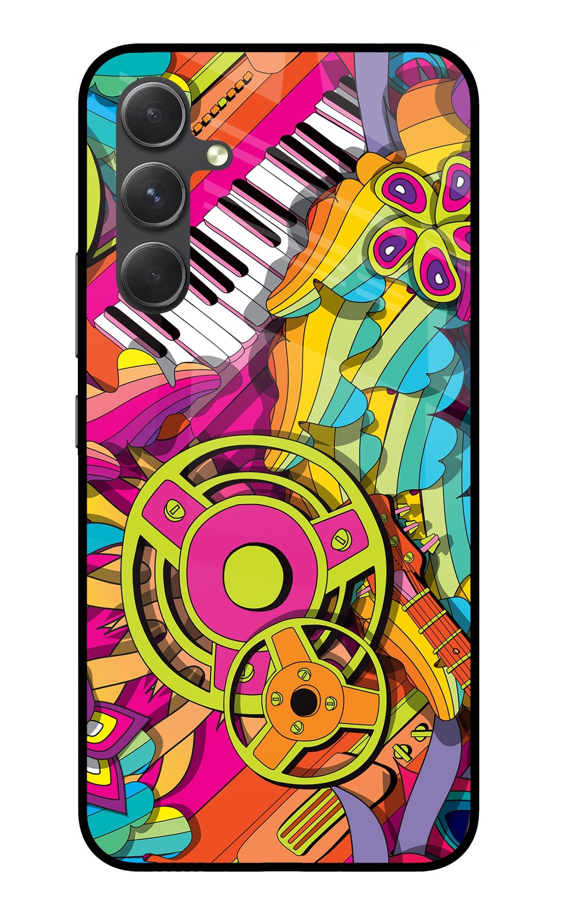 Music Doodle Samsung A54 5G Back Cover