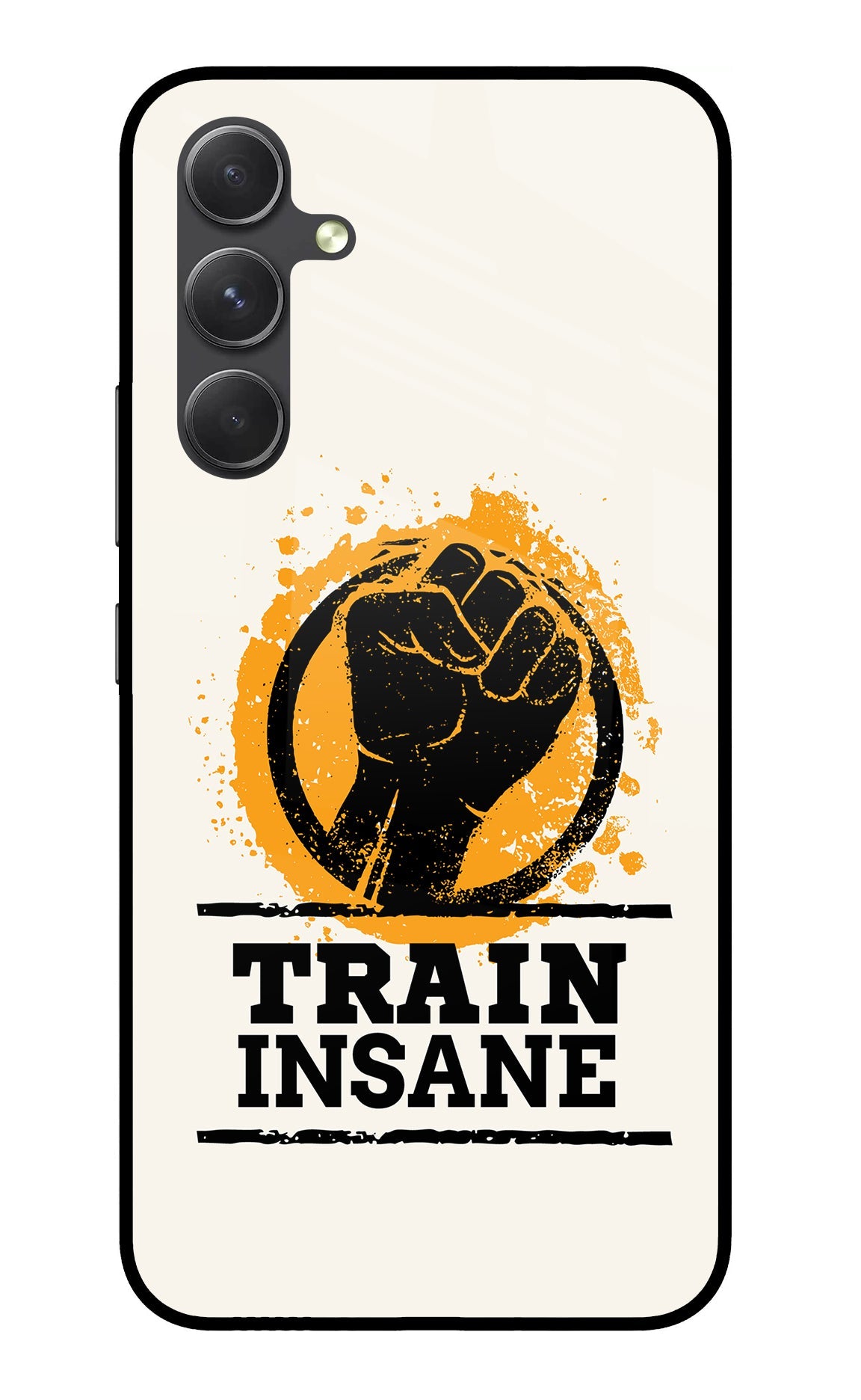 Train Insane Samsung A54 5G Glass Case