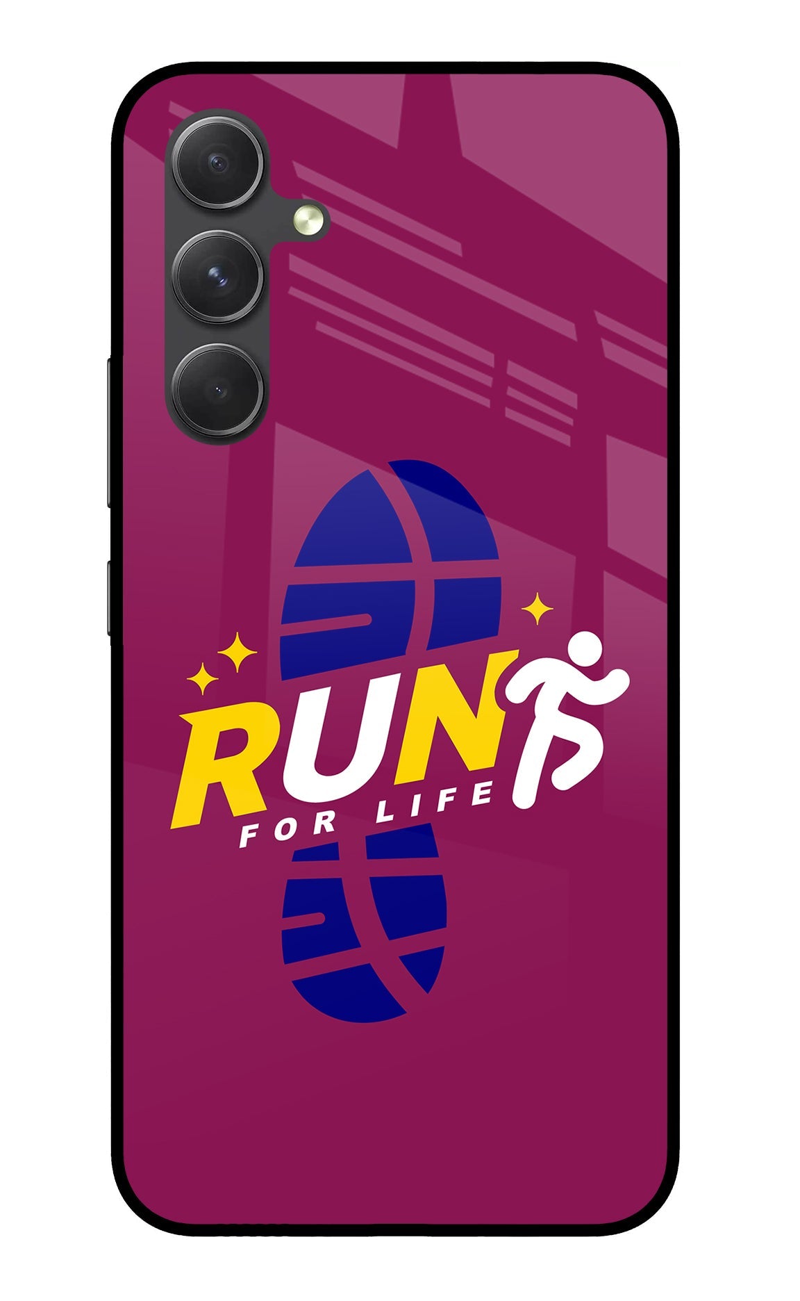 Run for Life Samsung A54 5G Back Cover