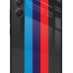 BMW Stripes Pattern Samsung A54 5G Glass Case