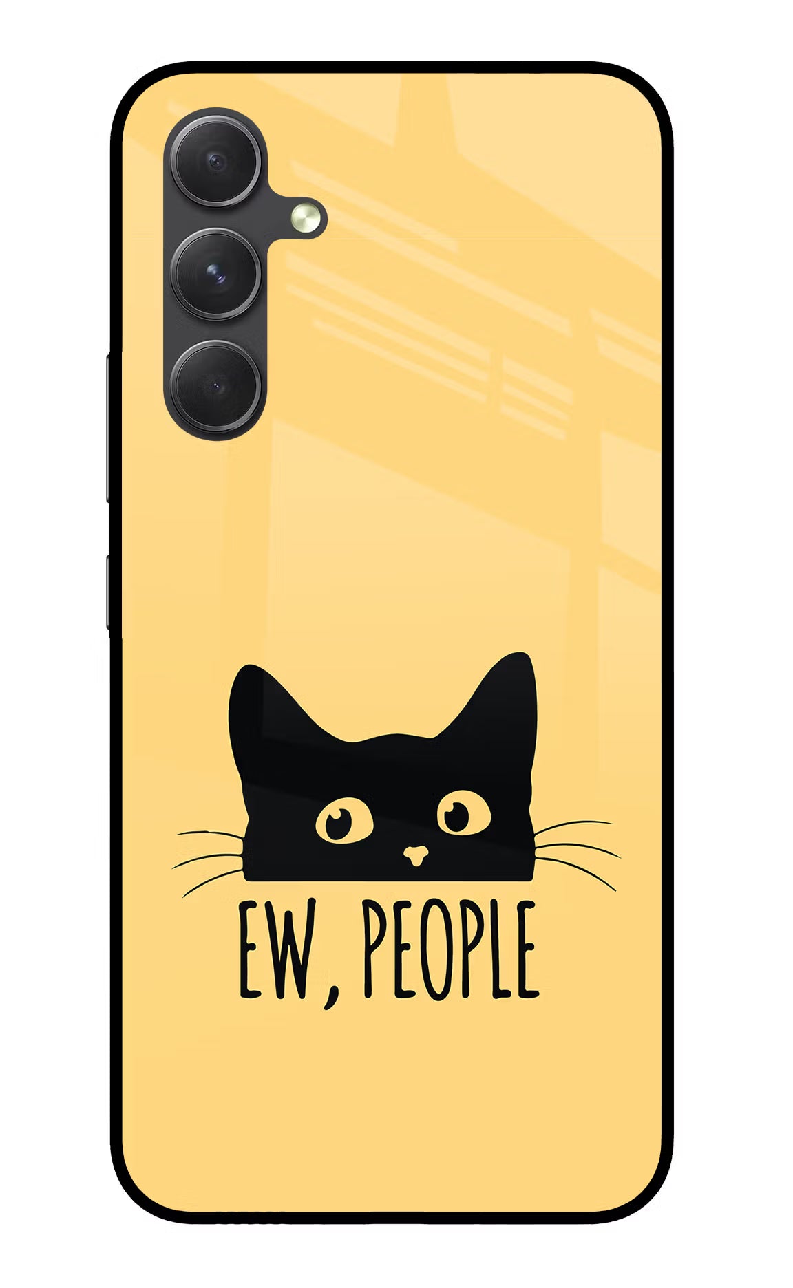 Ew People Catitude Samsung A54 5G Glass Case