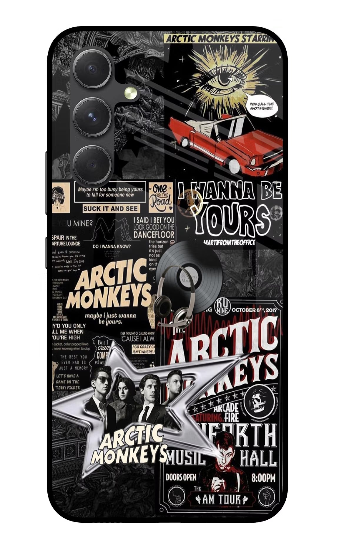 Arctic Monkeys Samsung A54 5G Glass Case