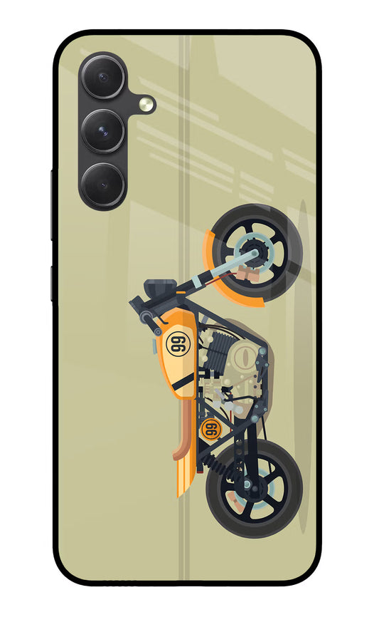 Vertical Speedster Samsung A54 5G Glass Case