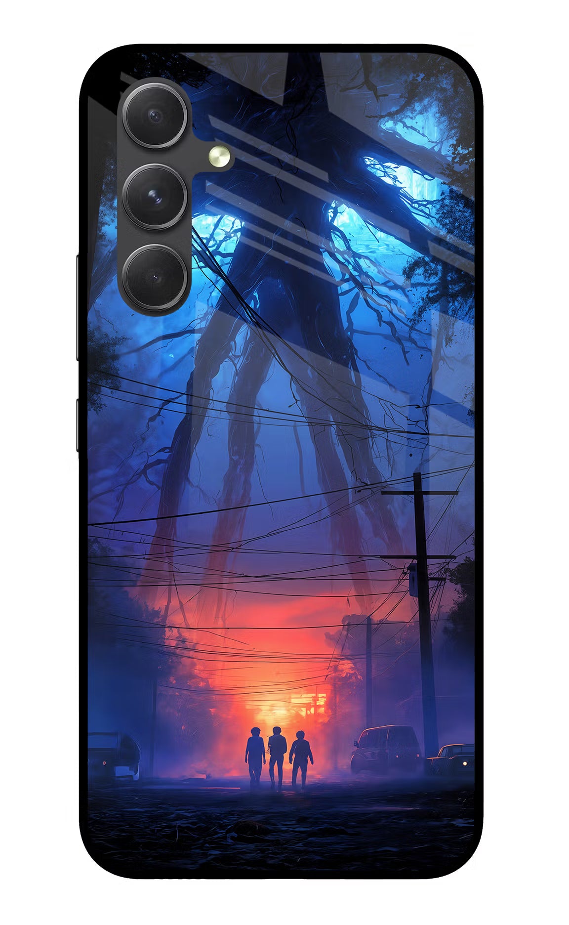 Ordinary Things Shadow Samsung A54 5G Glass Case Back Cover by Casekaro