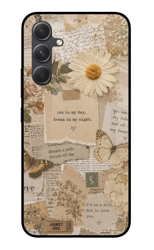 Vintage case Samsung A54 5G Glass Case