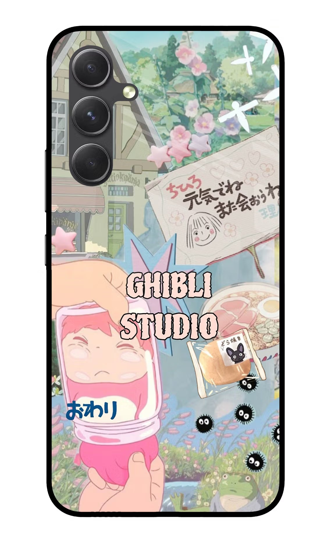 Studio Ghibli Samsung A54 5G Glass Case
