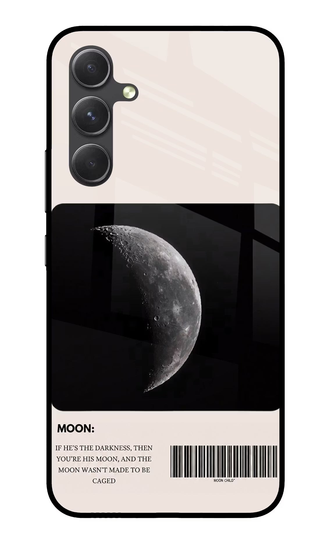 Moon Phase Samsung A54 5G Glass Case