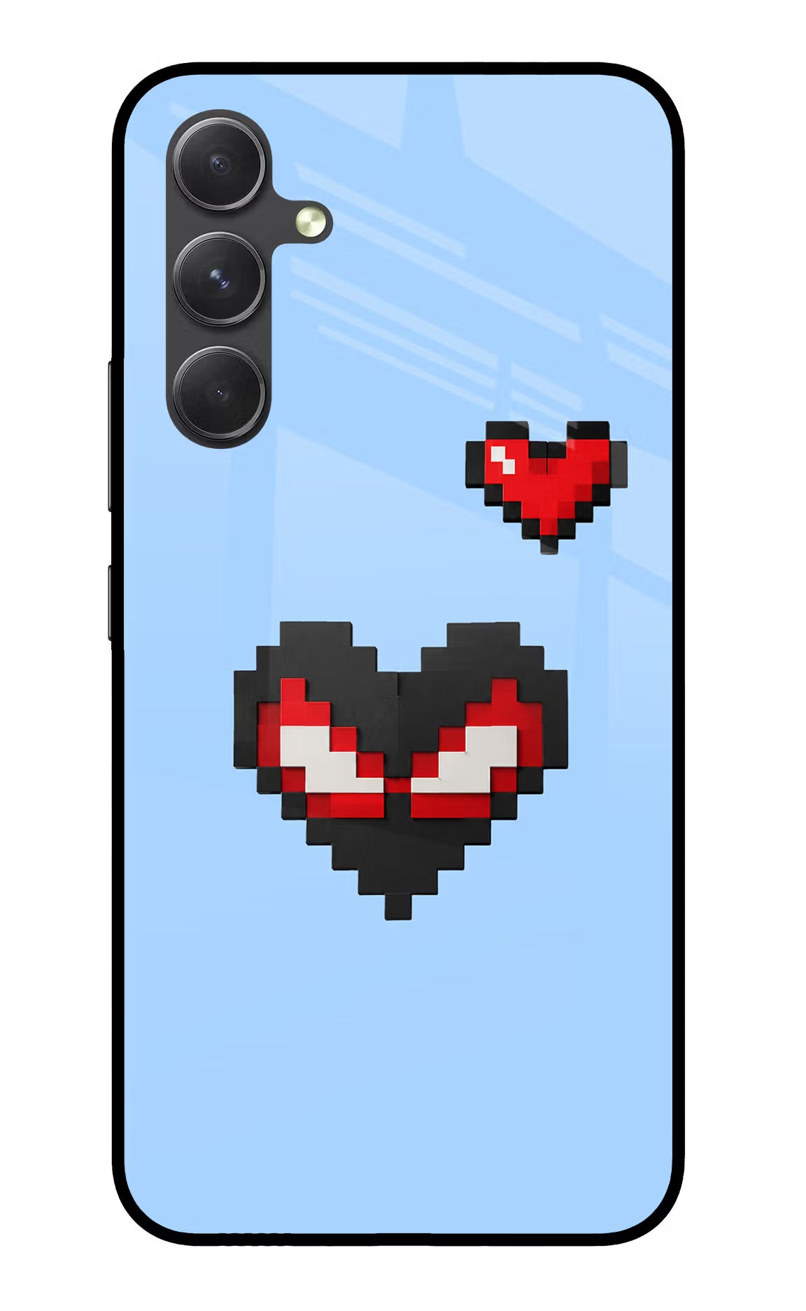 Peter Heart Samsung A54 5G Glass Case