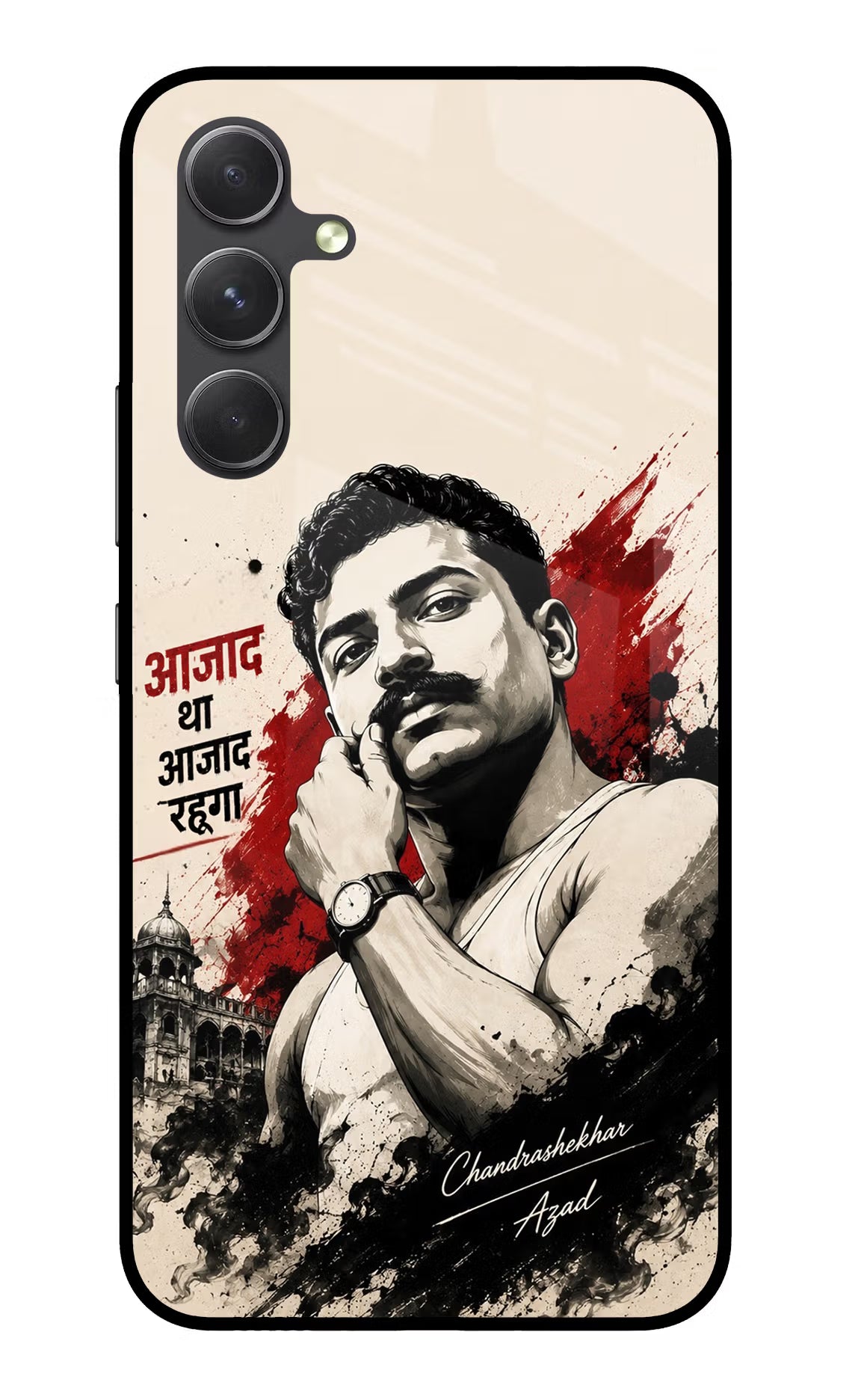 Dr. Ambedkar Visionary Samsung A54 5G Glass Case