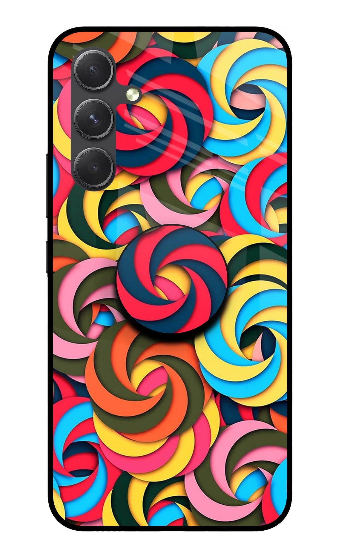 Spiral Pattern Samsung A54 5G Pop Case