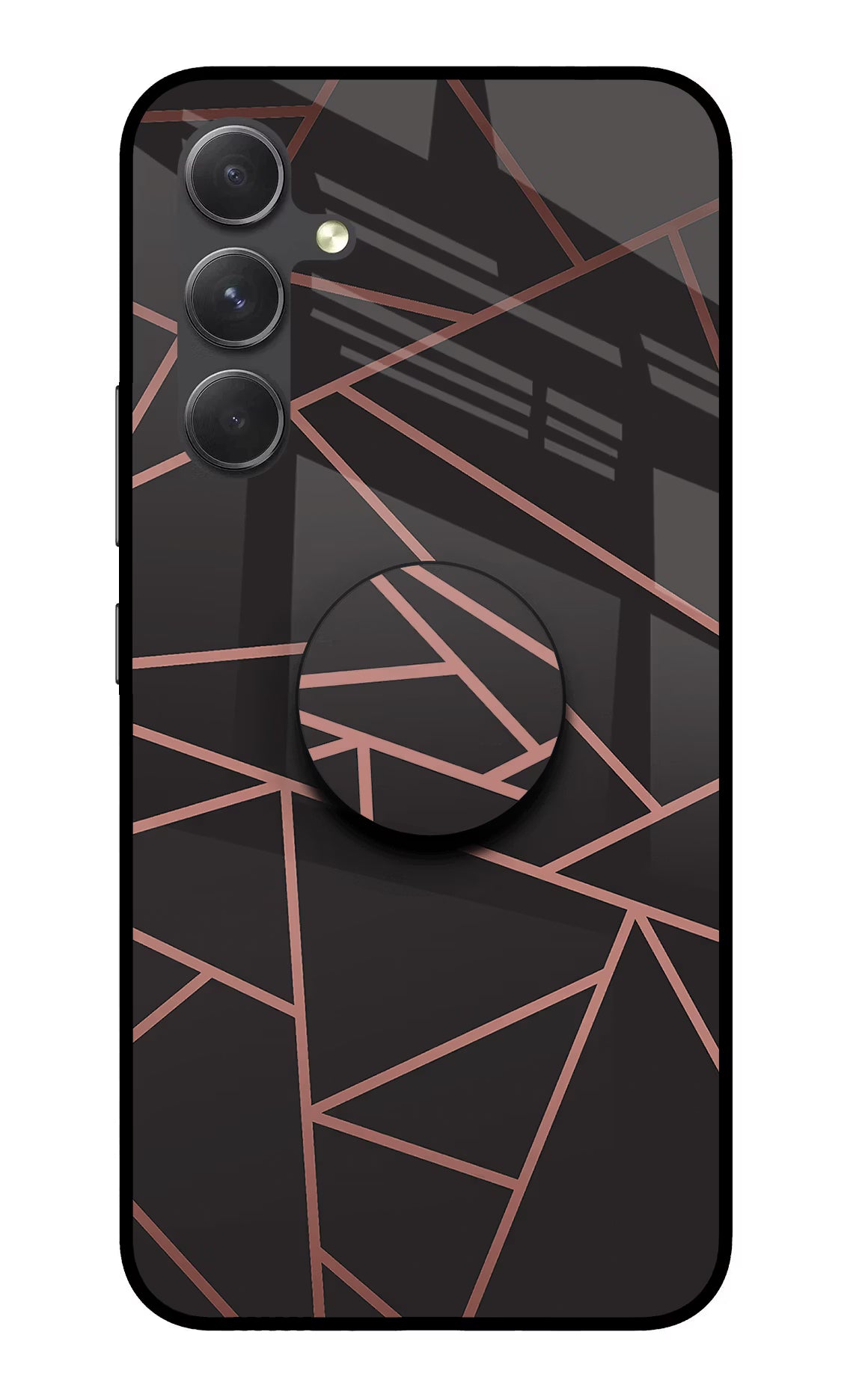 Geometric Pattern Samsung A54 5G Glass Case