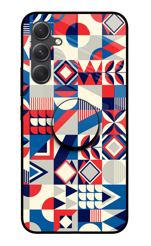 Colorful Pattern Samsung A54 5G Glass Case