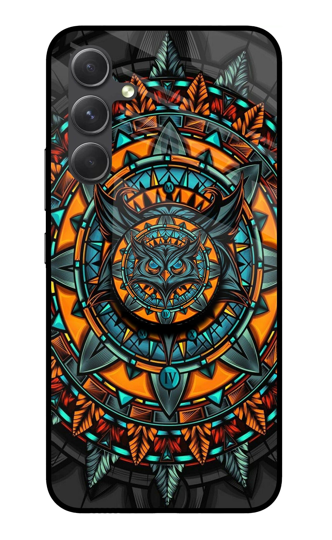 Angry Owl Samsung A54 5G Glass Case