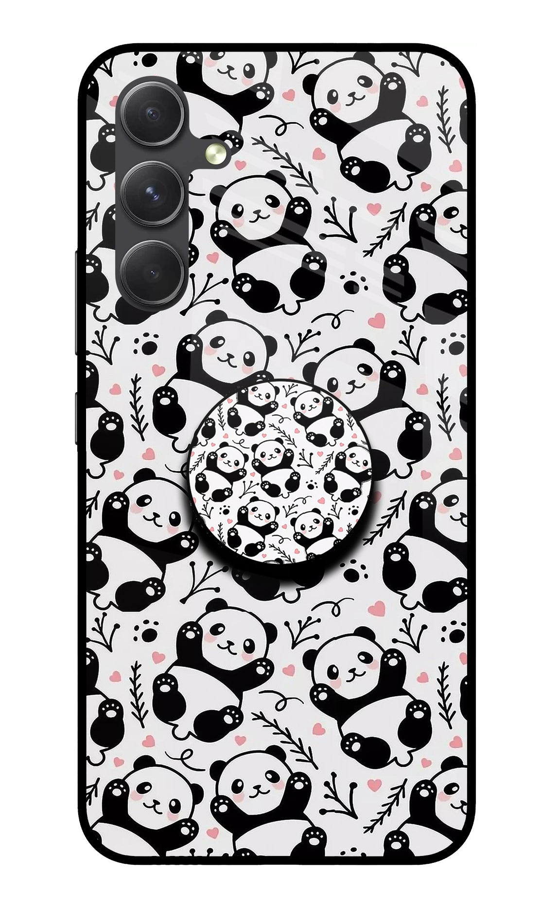 Cute Panda Samsung A54 5G Pop Case