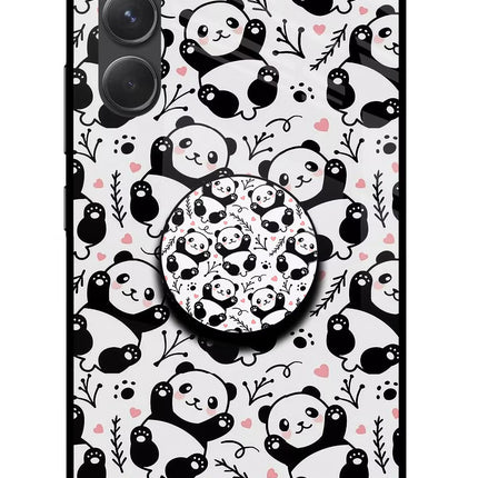 Cute Panda Samsung A54 5G Pop Case by Casekaro