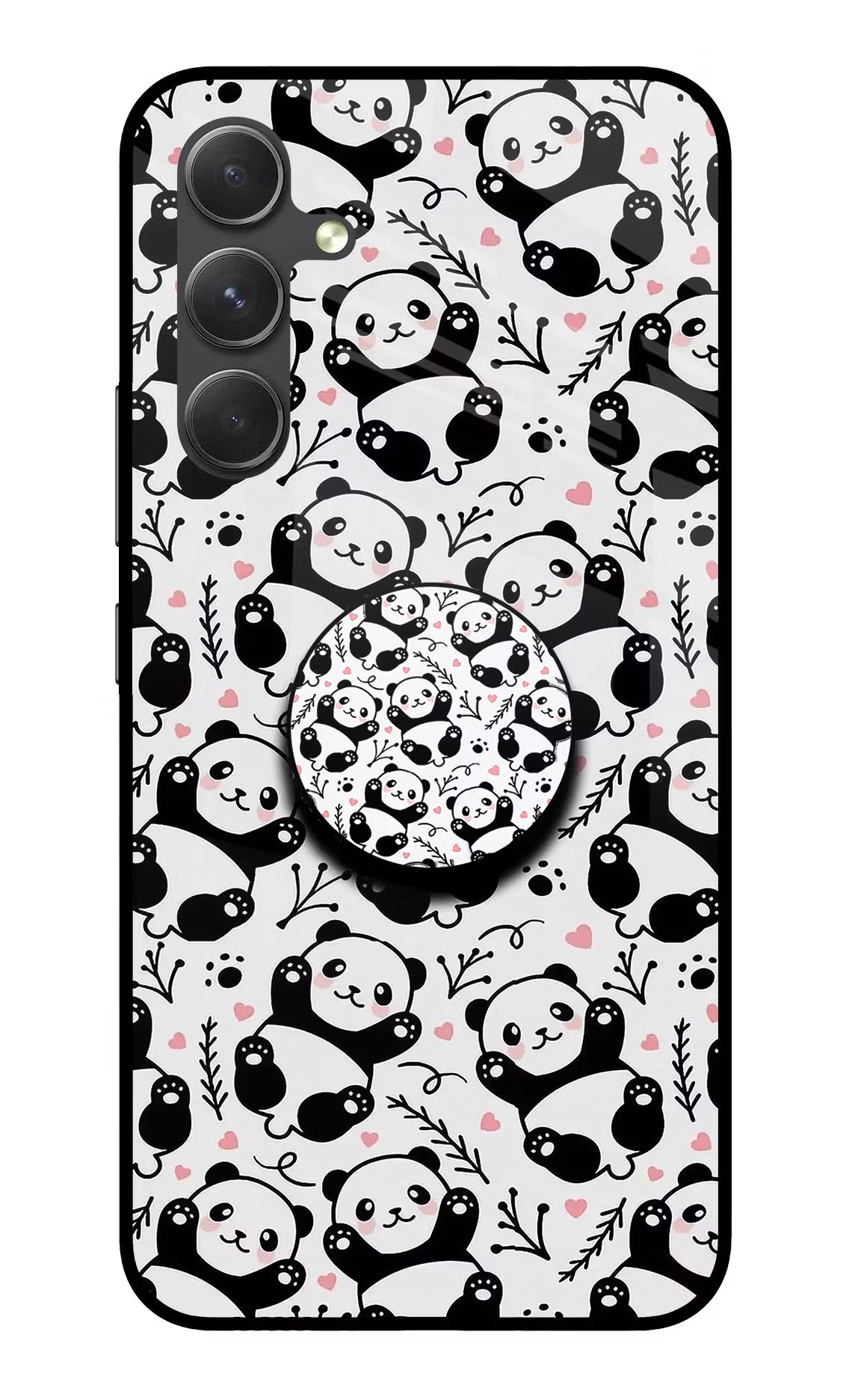 Cute Panda Samsung A54 5G Pop Case by Casekaro