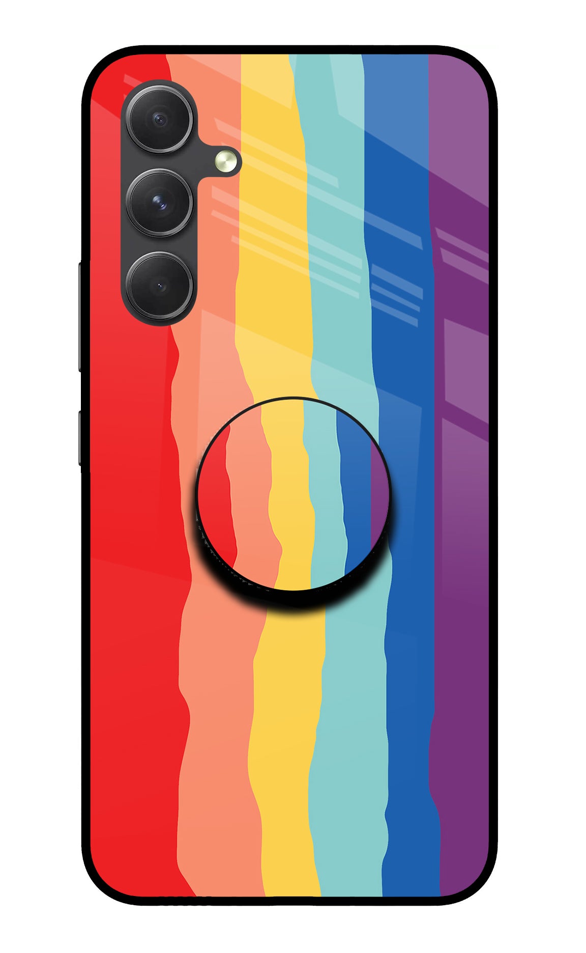 Rainbow Samsung A54 5G Pop Case