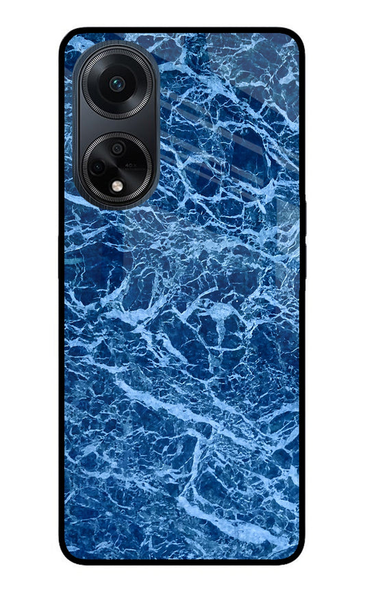 Blue Marble Oppo F23 Glass Case