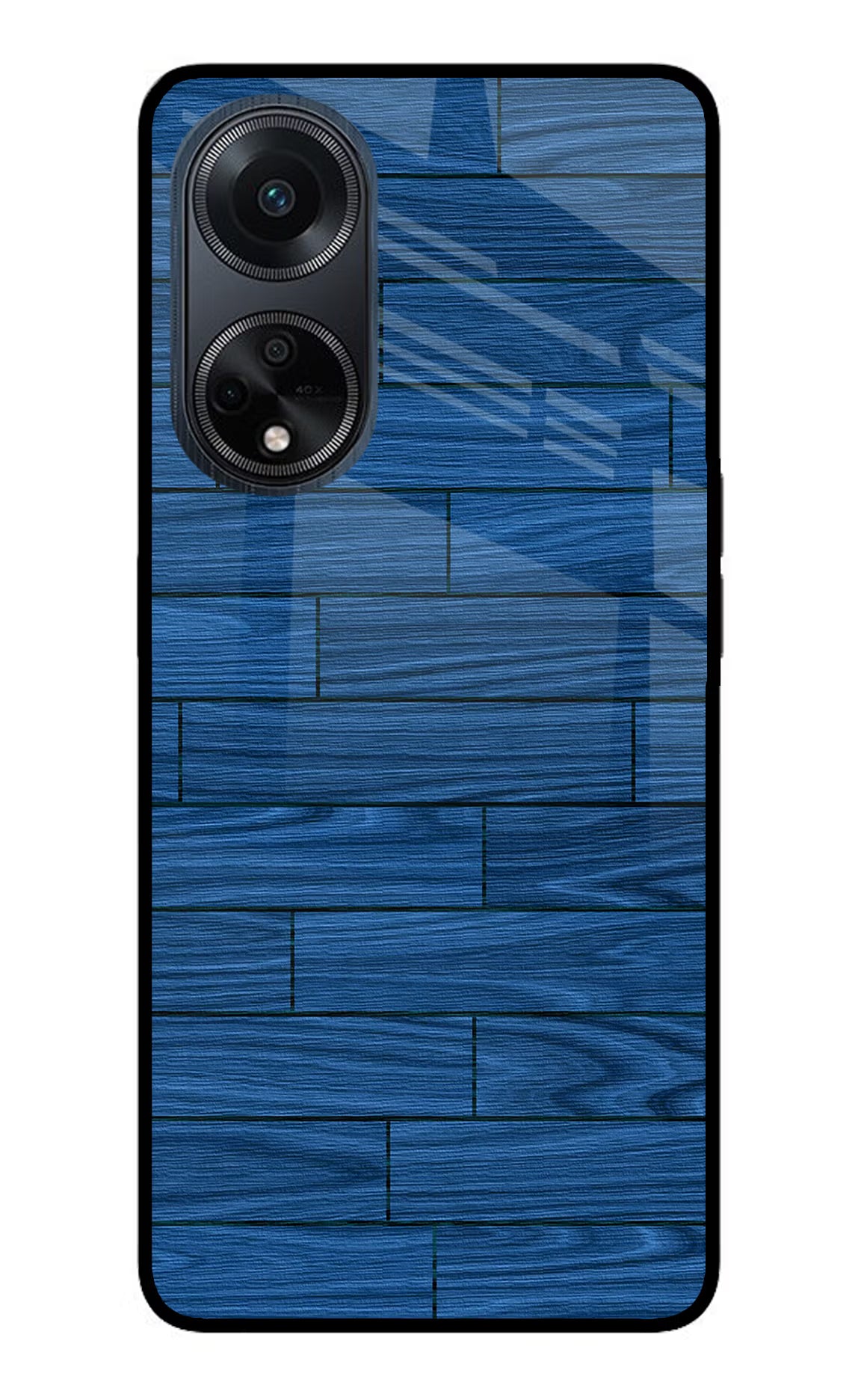 Wooden Texture Oppo F23 Glass Case