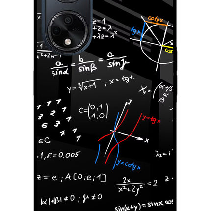 Mathematics Formula Oppo F23 Glass Case