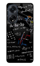 Mathematics Formula Oppo F23 Glass Case