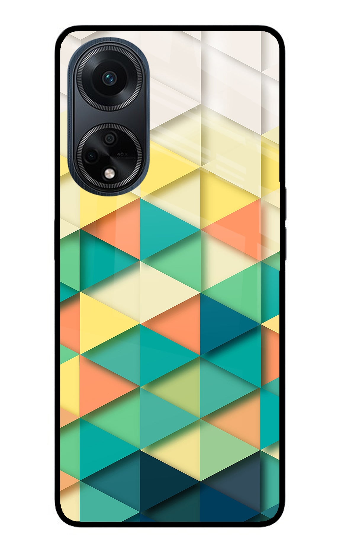 Abstract Oppo F23 Back Cover