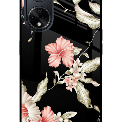 Flowers Oppo F23 Glass Case