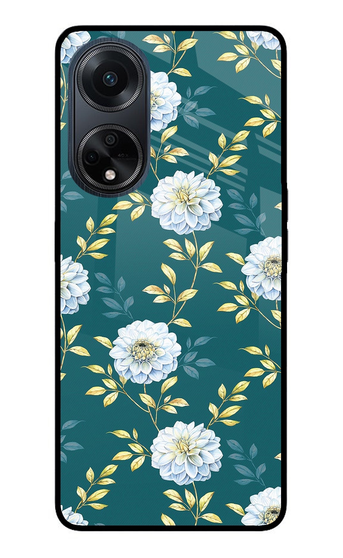 Flowers Oppo F23 Back Cover