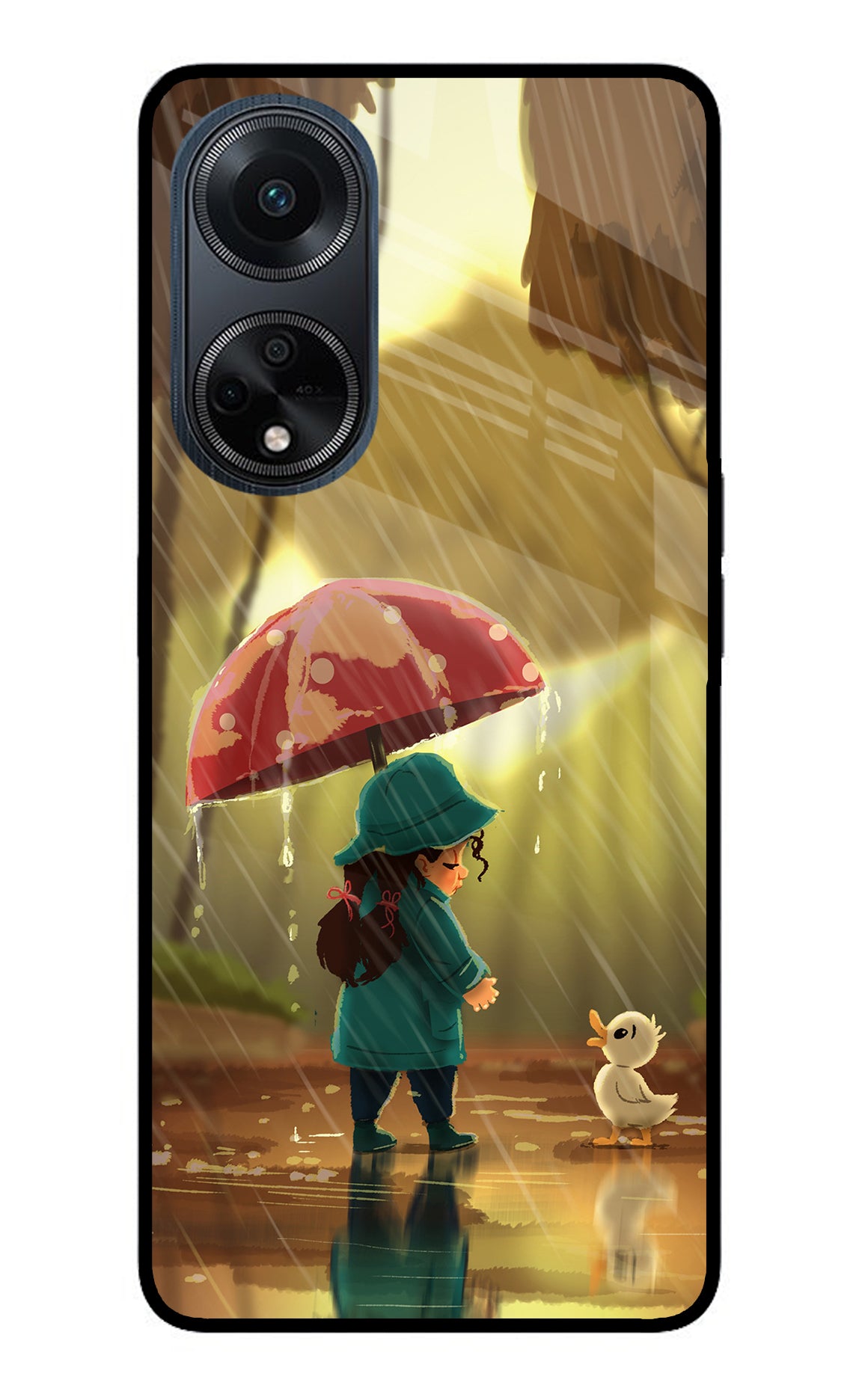 Rainy Day Oppo F23 Back Cover