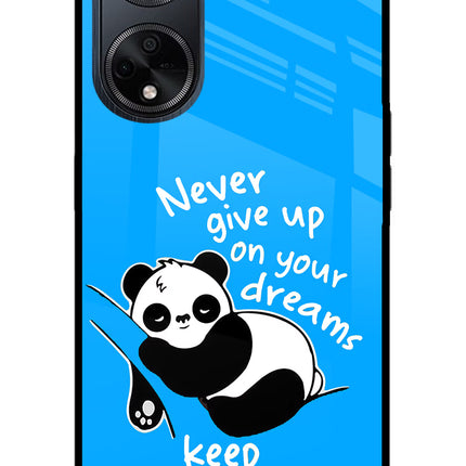 Keep Sleeping Oppo F23 Glass Case