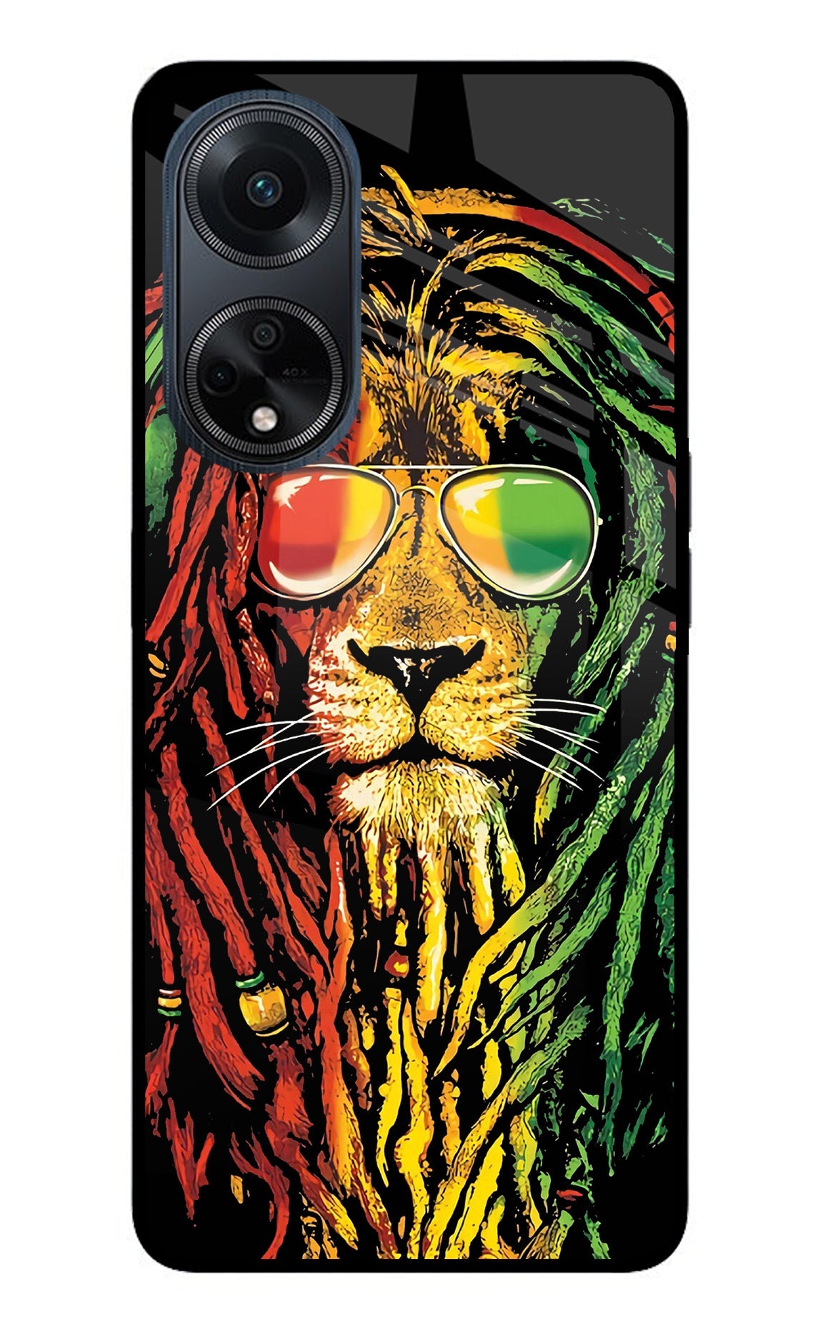 Rasta Lion Oppo F23 Back Cover