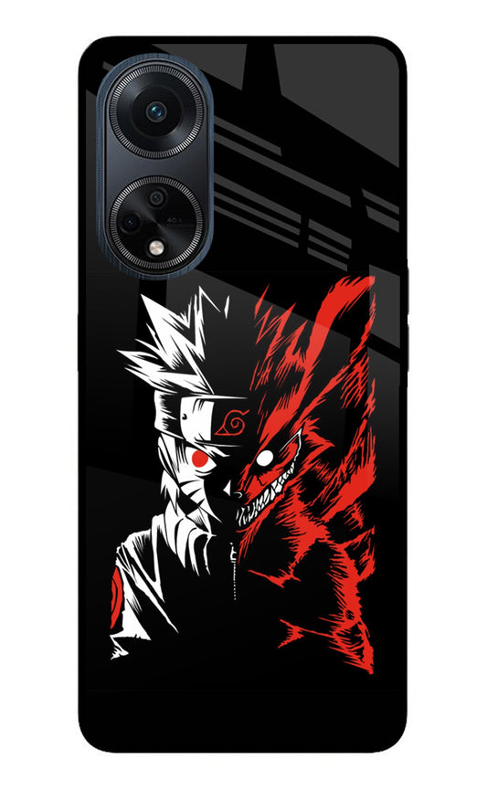 Naruto Two Face Oppo F23 Glass Case