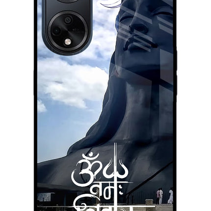 Om Namah Shivay Oppo F23 Glass Case