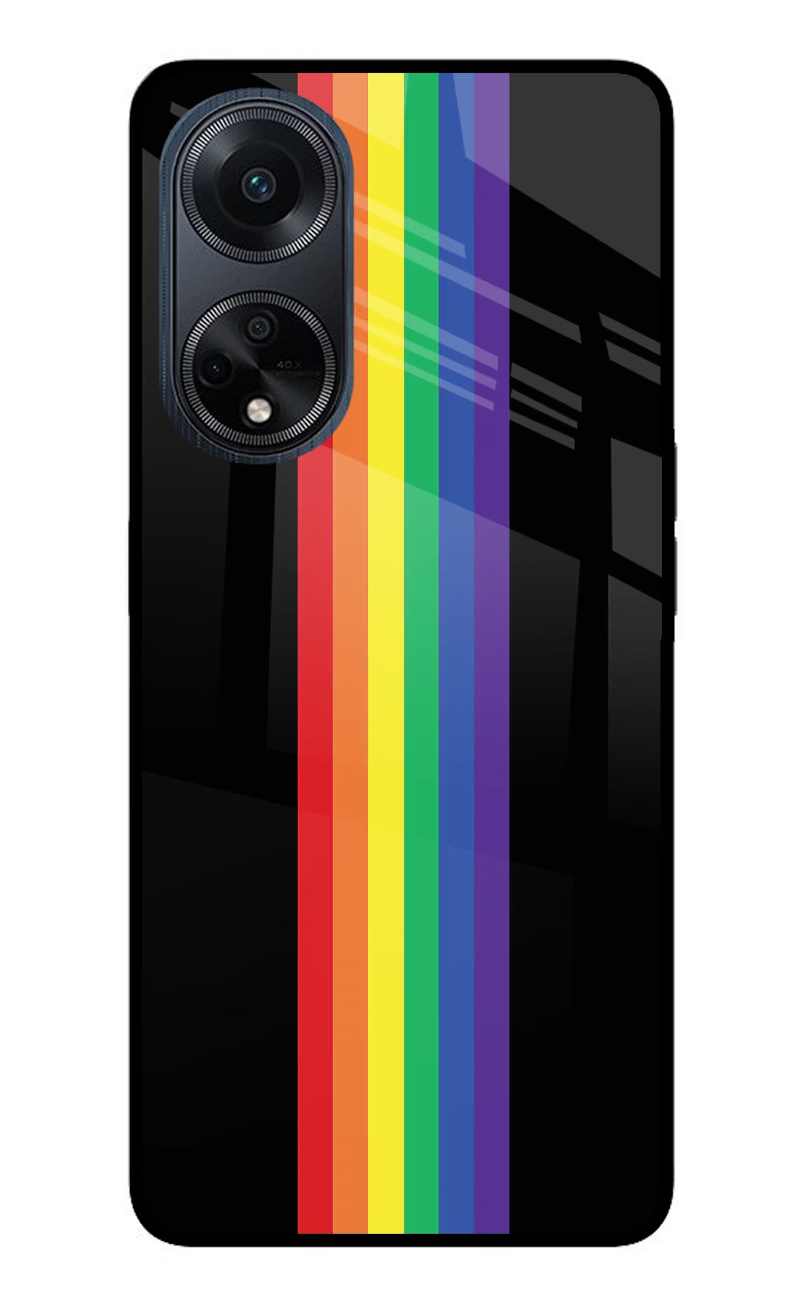 Pride Oppo F23 Glass Case Back Cover by Casekaro