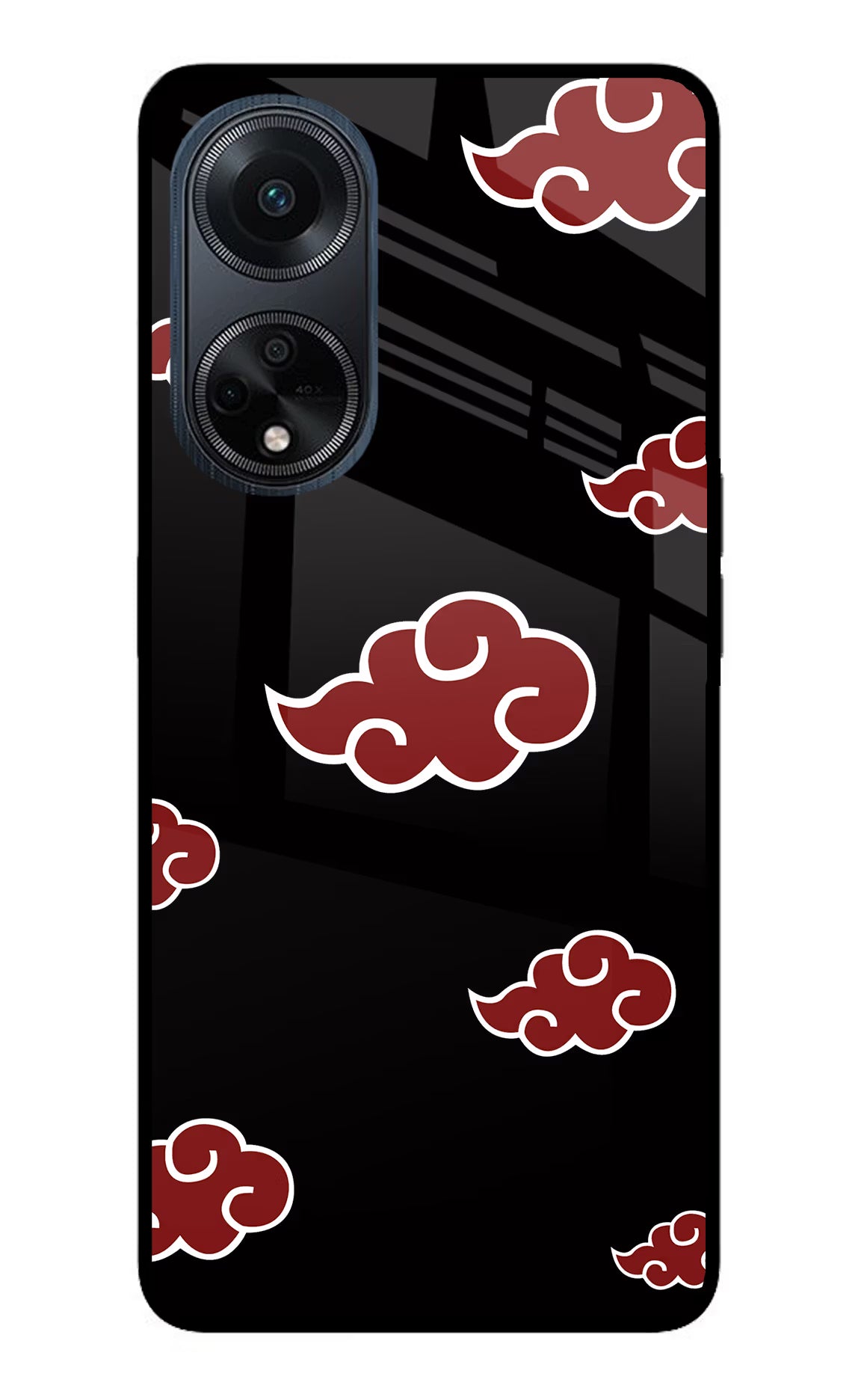 Akatsuki Oppo F23 Glass Case Back Cover by Casekaro