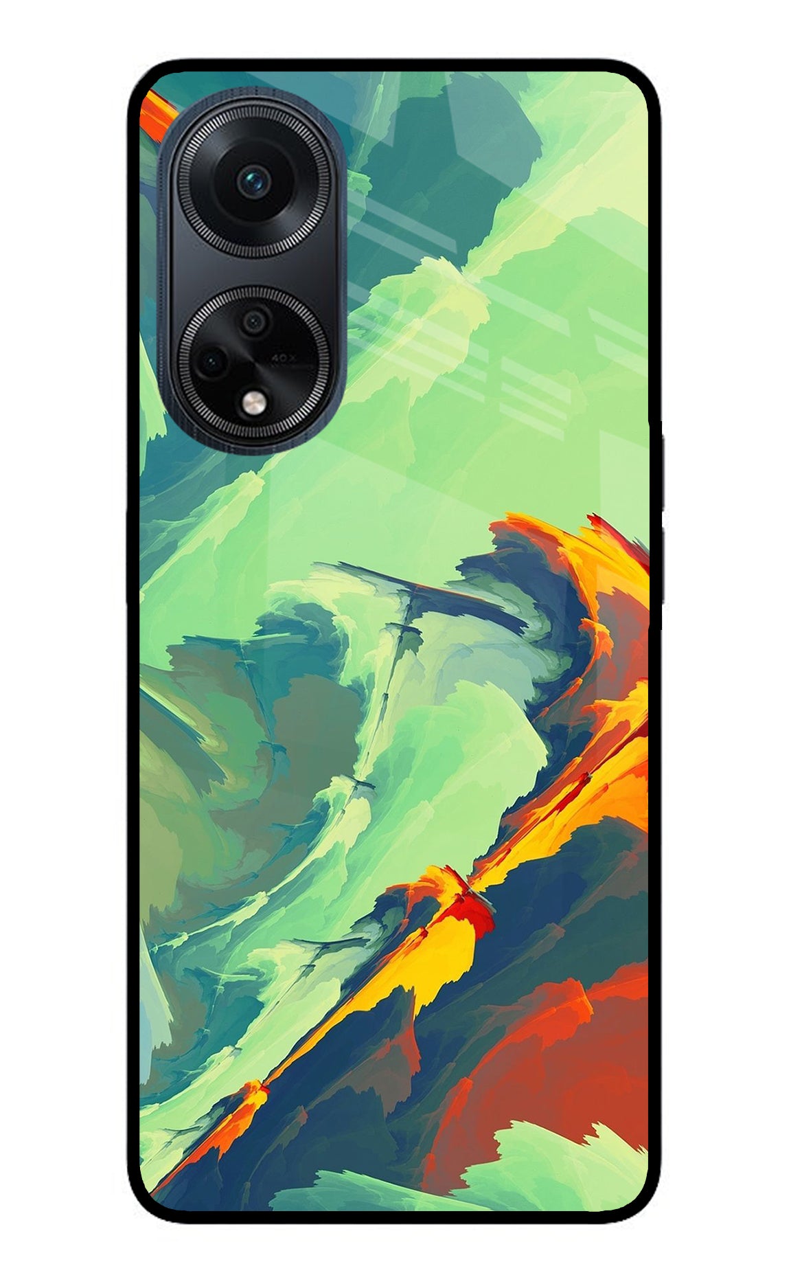 Paint Art Oppo F23 Back Cover