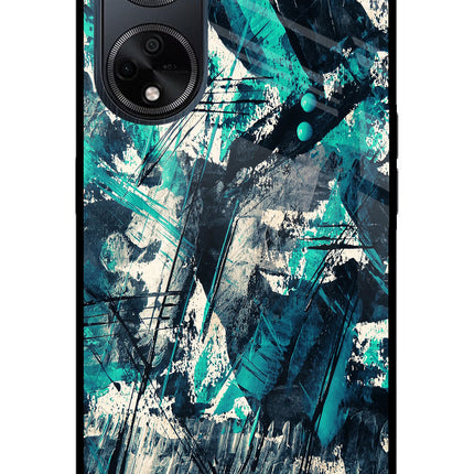 Artwork Oppo F23 Glass Case Back Cover by Casekaro