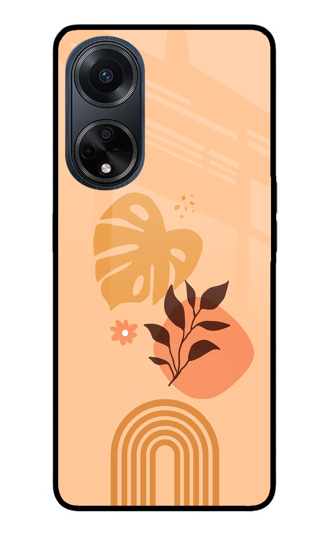 Bohemian Art Oppo F23 Glass Case