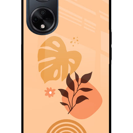 Bohemian Art Oppo F23 Glass Case Back Cover by Casekaro