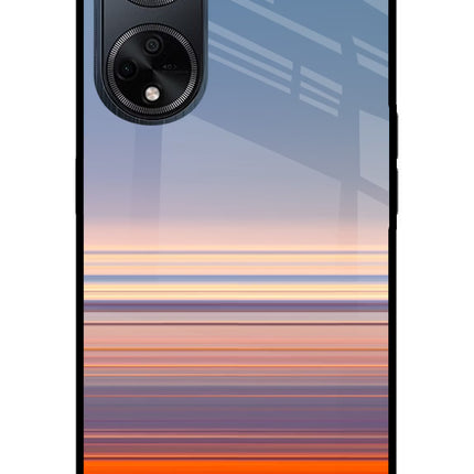 Morning Colors Oppo F23 Glass Case Back Cover by Casekaro